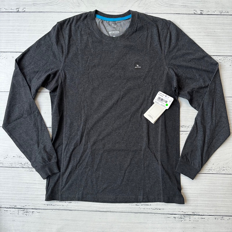 RIPCURL baju lengan panjang A20 PIVOT BLACK MARLE NEW ORIGINAL 100% SALE