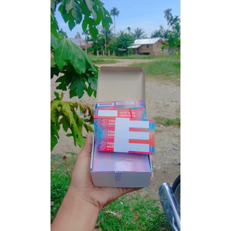 Voucher kosong Tri 50 pcs