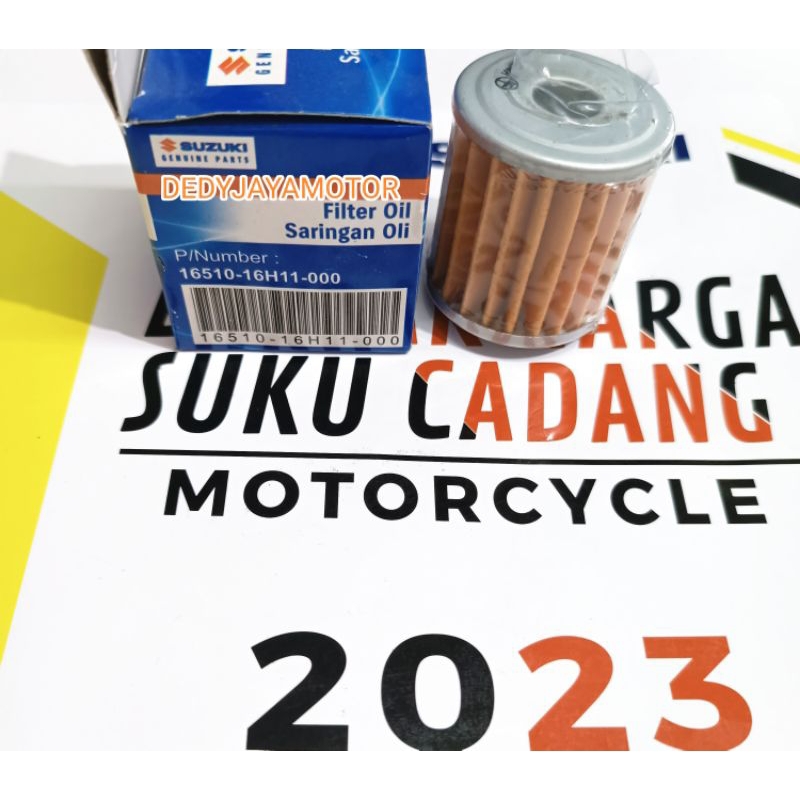 Filter oil suzuki Shogun 125 FL, shogun 125 SP, axelo original sgp 16510B16H11N000