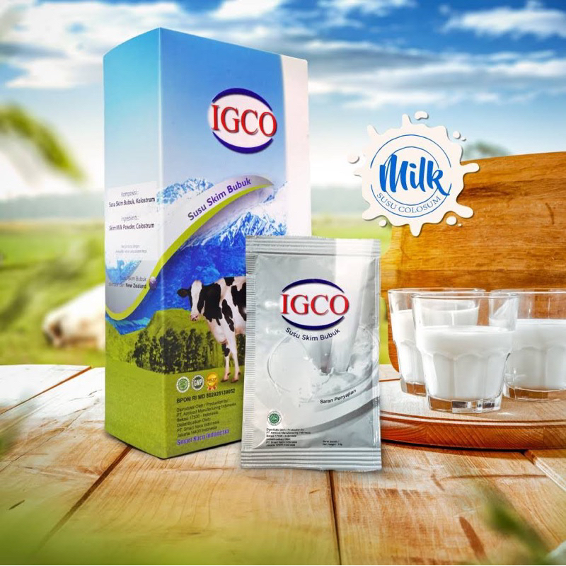 

IGCO SUSU SKIM BUBUK 30sachet