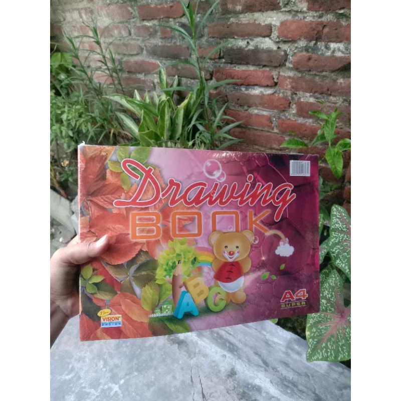 

1PAK ISI 10BUKU GAMBAR VISION / DRAWING BOOK