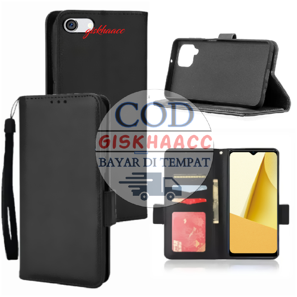 OPPO F1S / OPPO A59 CASE DOMPET HP CASING KULIT UNTUK HP FLIP COVER LEATHER