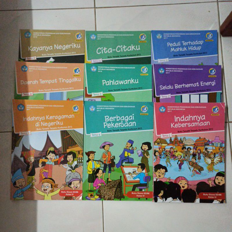 

Buku Tematik Terpadu Kurikulum 2013 kelas 4