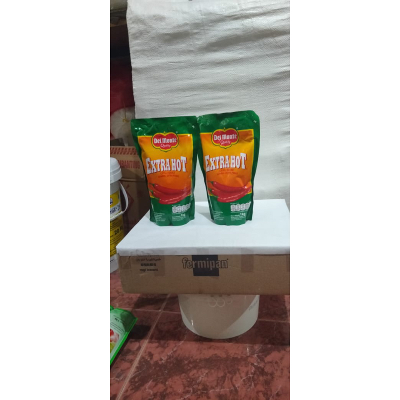 

delmonte extra hot dan ketchup