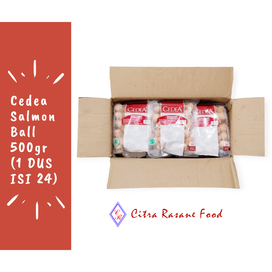 

Cedea Salmon Ball 500gr (1 DUS ISI 24)