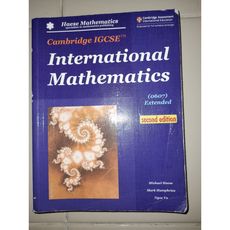 

cambridge IGCSE international mathematics second edition