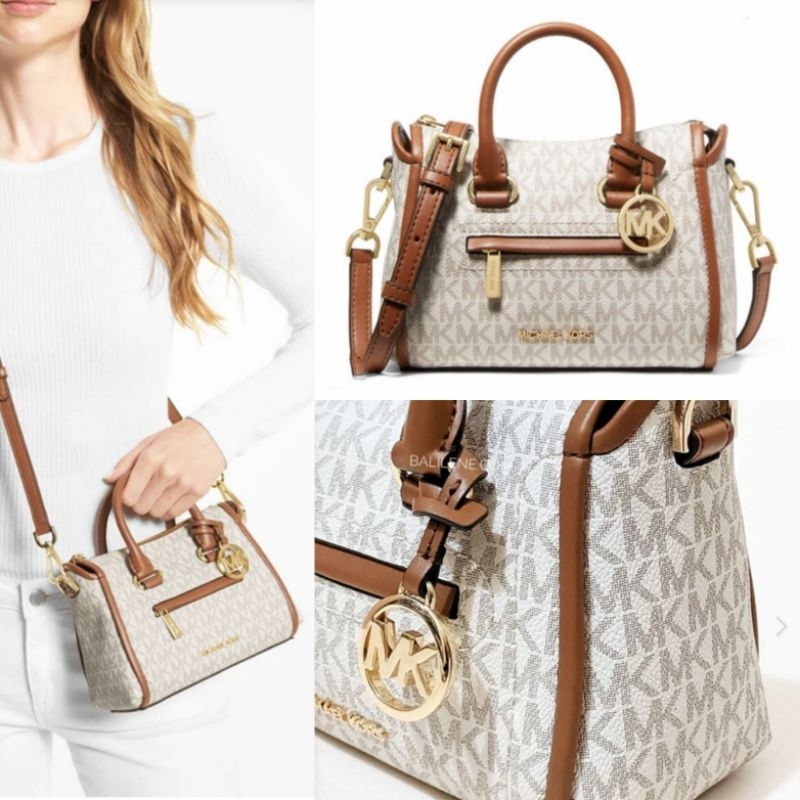 Michael Kors Carine xs vanila satchel