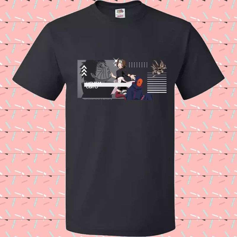 Himawari D Putri - Kaos Distro Anime - Uchiha Obito