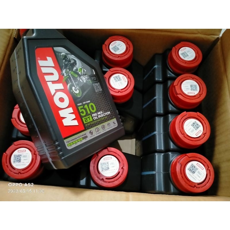 Motul 2t 510 powerlube original, oli samping motul 2t 510
