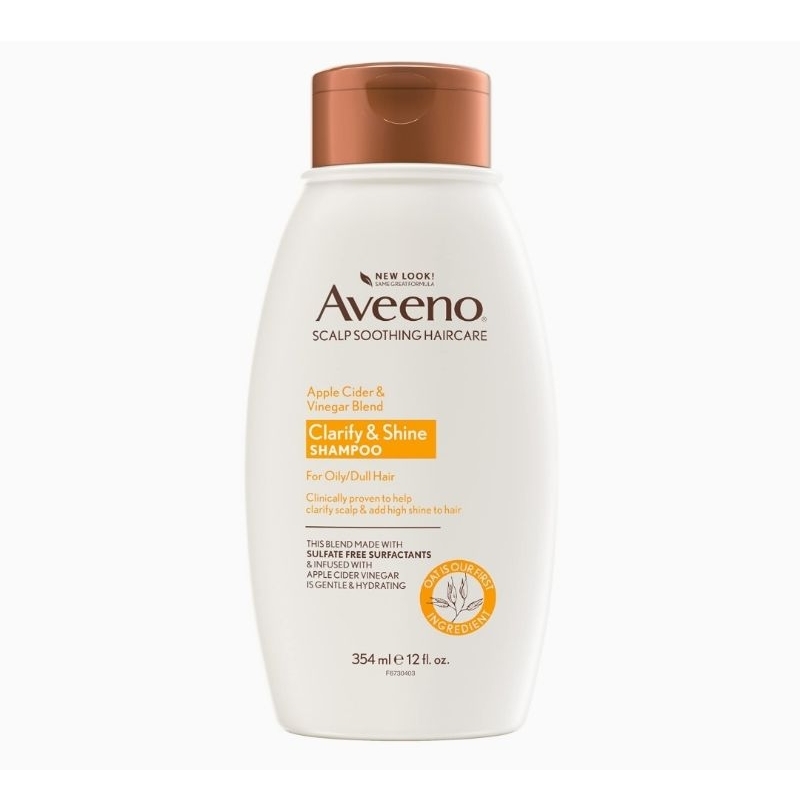 Aveeno Apple Cider Vinegar Sulfate Free Blend Shampoo 354 ML