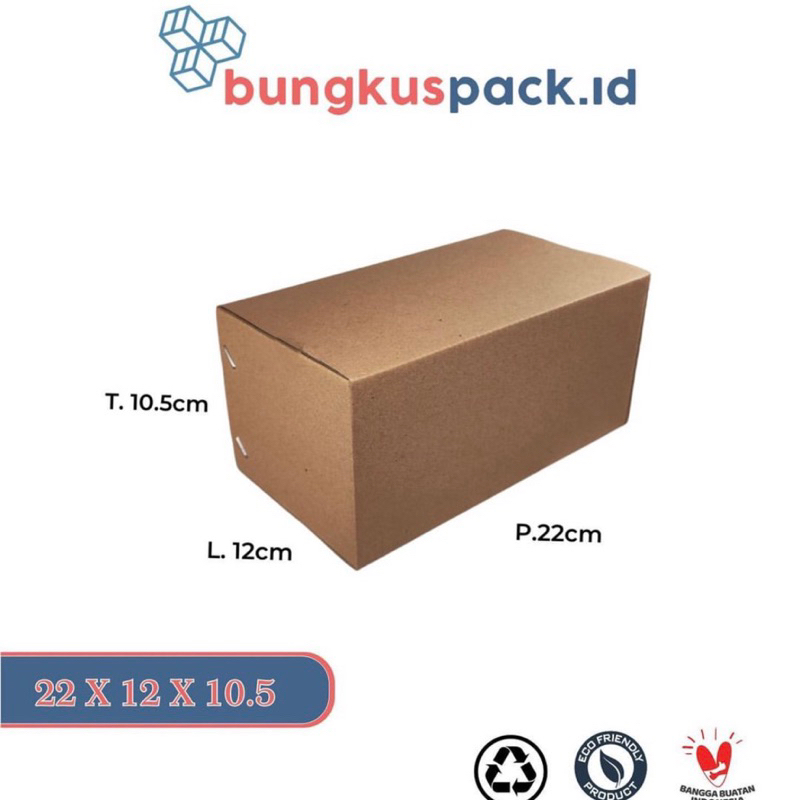 

Kardus Box packing [22x12x10,5cm] /5pcs