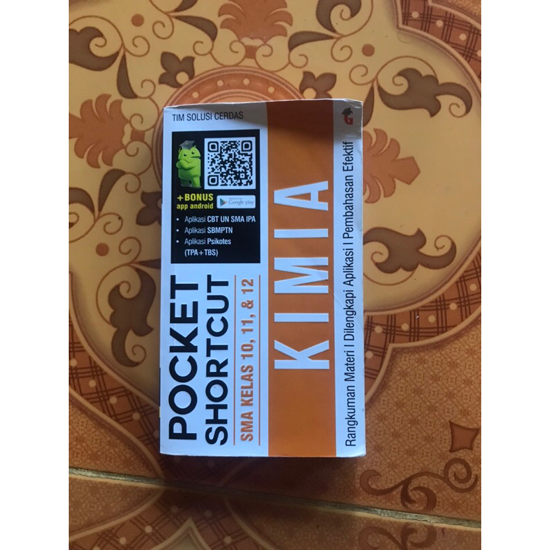 

BUKU SAKU KIMIA/POCKET SHORTCUT KIMIA SMA