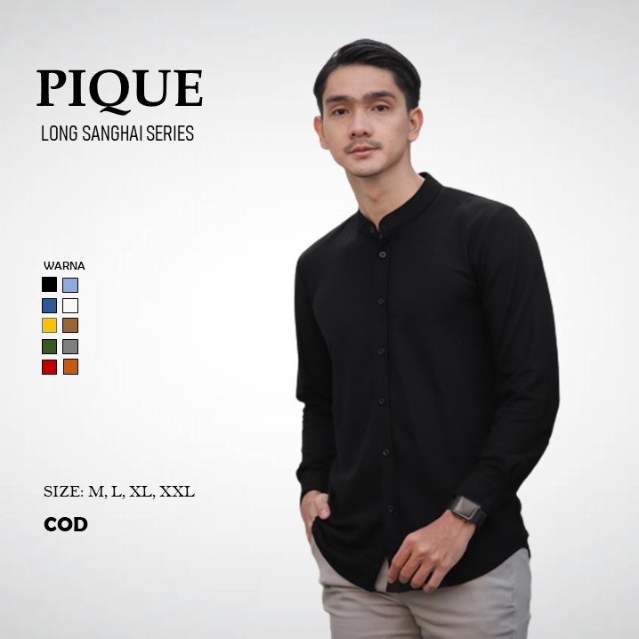 Kemeja Pria Ciangi Lengan Panjang Slimfit Formal Casual