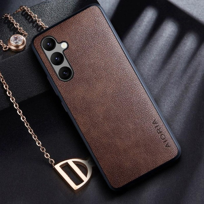 SAMSUNG A24 / A23 / A13 4G CASING LEATHER CASE PREMIUM COVER SILICONE SOFTCASE AIORIA