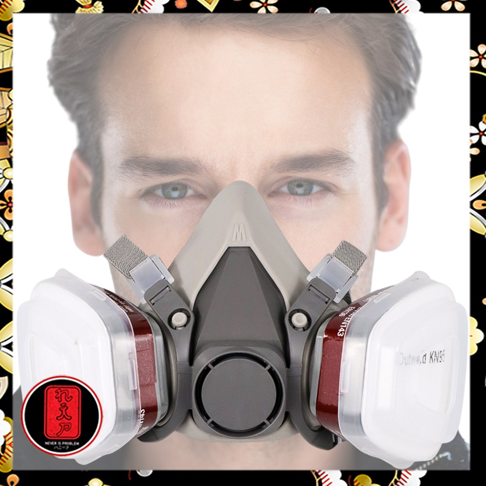 SICCO Masker Gas Respirator - 6200 - Gray