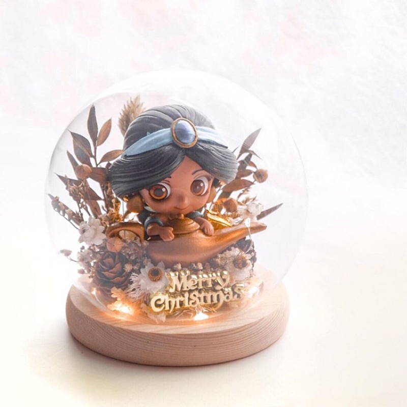 Princess Snowglobe Kubah Kaca