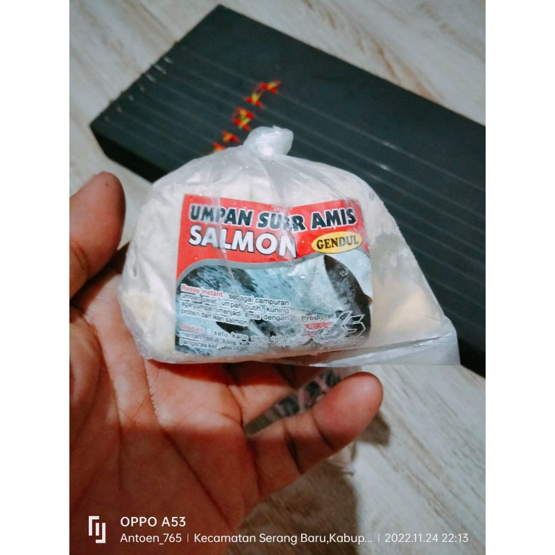 

Ranjau 765 GENDUL SALMON umpan pancing