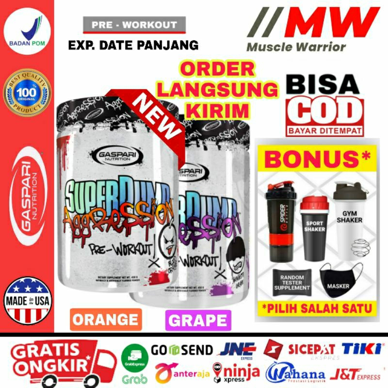 Gaspari Superpump 25 serv Gaspari Super Pump 25 servings Gaspari Superpump 25 serving Superpump Gasp