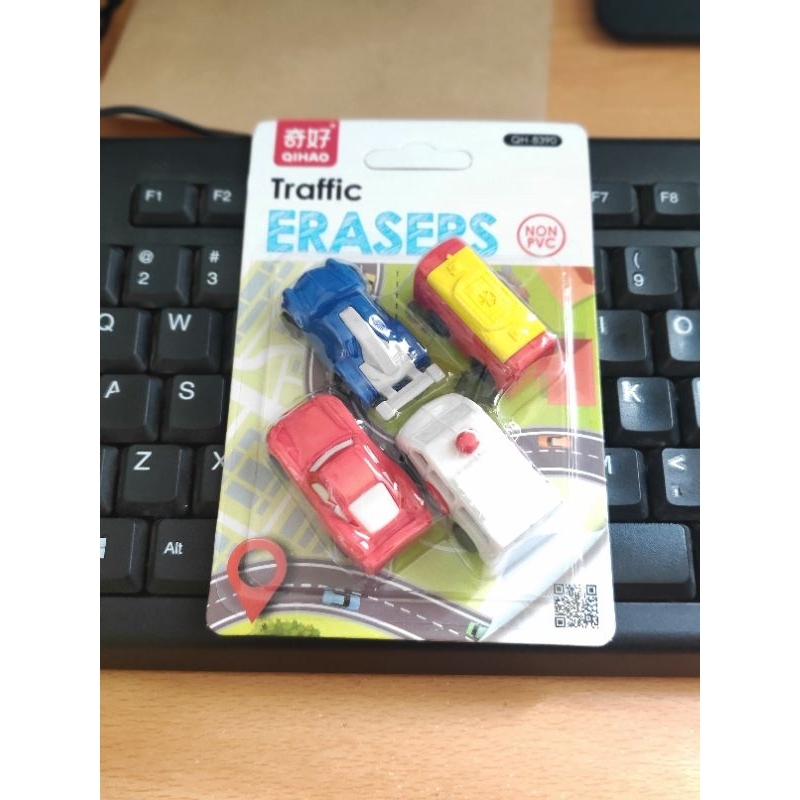Penghapus Karakter Traffic Erasers QH-8390