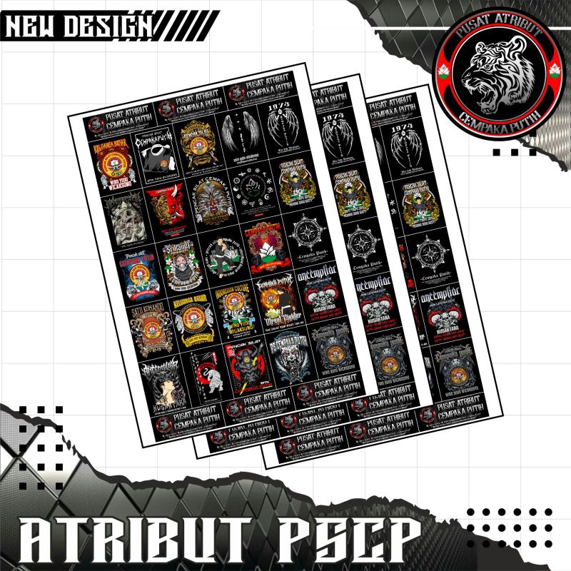 STIKER PSCP DISAIN NEW VOL1