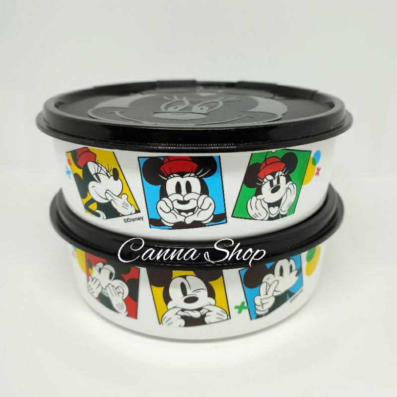Mickey Minnie Bowl (2) Tupperware