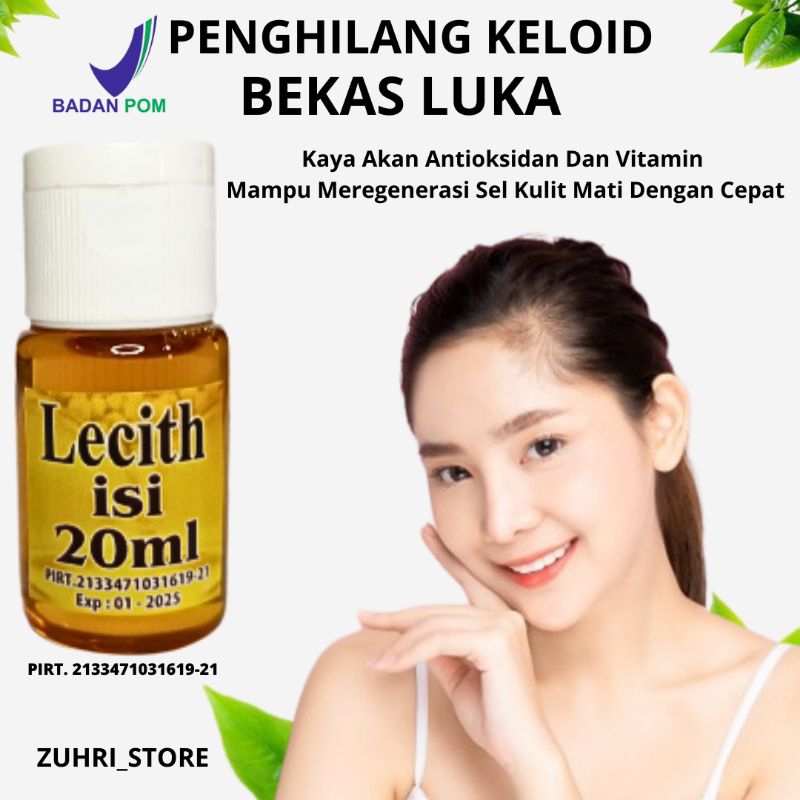 Lecith Obat Keloid Ampuh Penghilang Bekas Luka 20ml