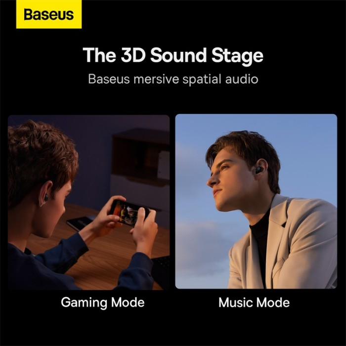 Baseus Bowie WM03 True Wireless Earphones TWS Bluetooth Headset WM 03