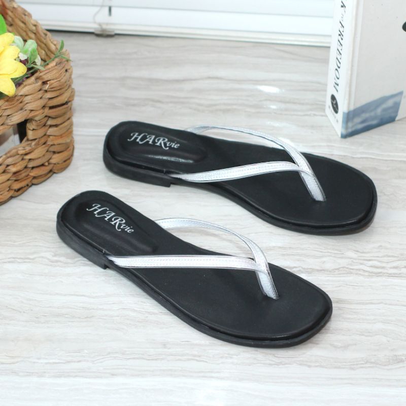 Sandal Teplek 2cm Wanita Dewasa Jepit / HR 022