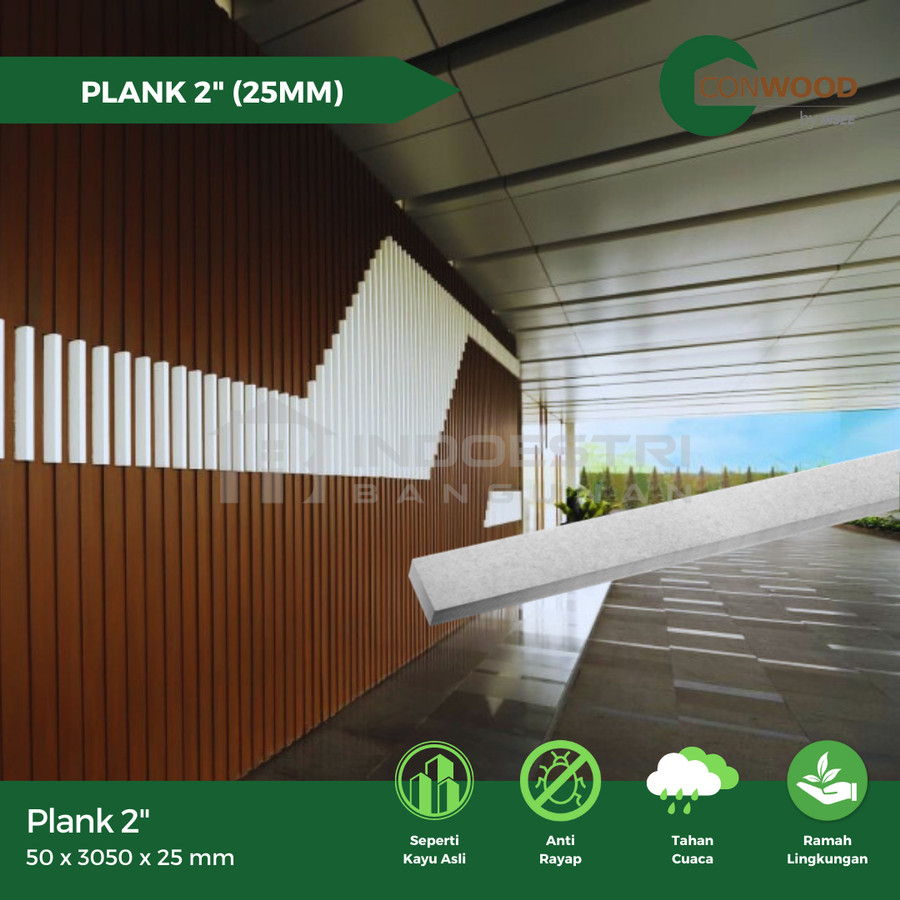 Conwood Plank 2" 25mm / Conwood Decorative Plank 2" (50 x 3050 x 25mm)