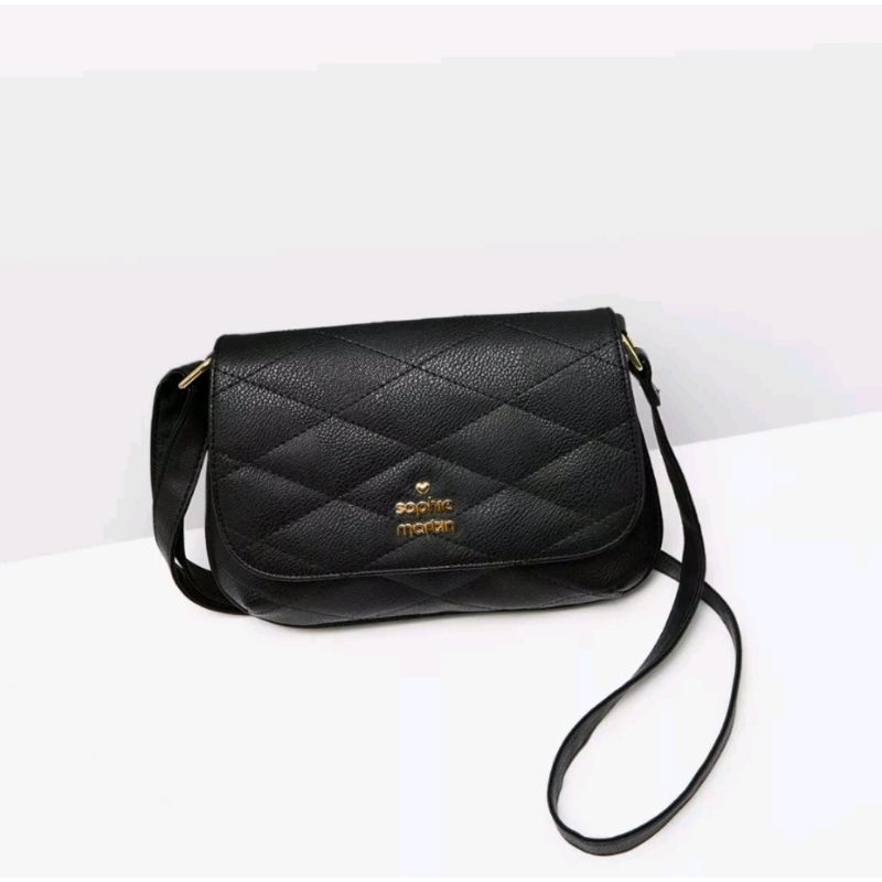 Tas Vicca Sophie Martin tas selempang wanita hitam