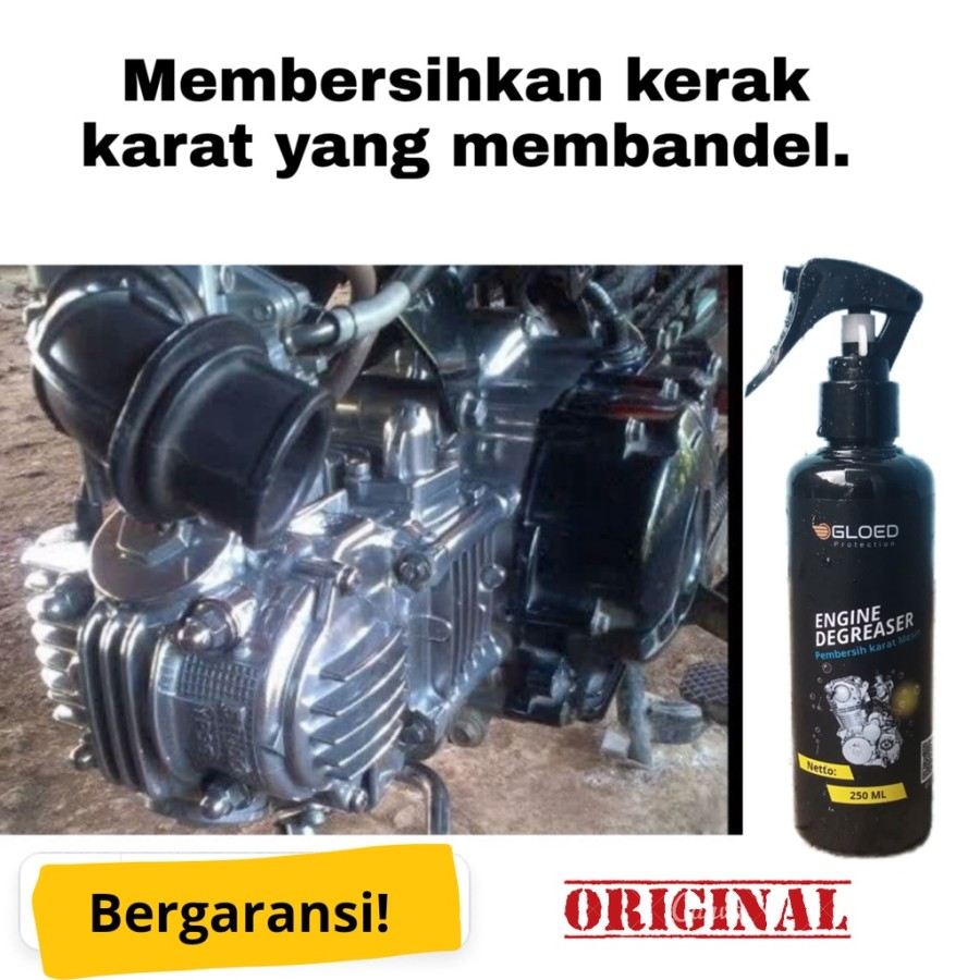 Gloed Engine Degreaser Pembersih Mesin Motor Pembersih mesin mobil Permbersih Kerak Pembersih Karat Mobil Motor