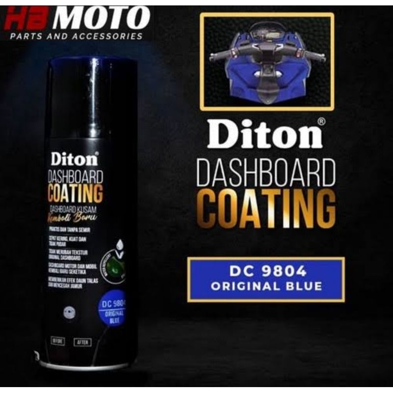 DASHBOARD COATING ORIGINAL BLUE NO 9804 DITON PREMIUM BODY KASAR MOTOR &amp; MOBIL 400CC