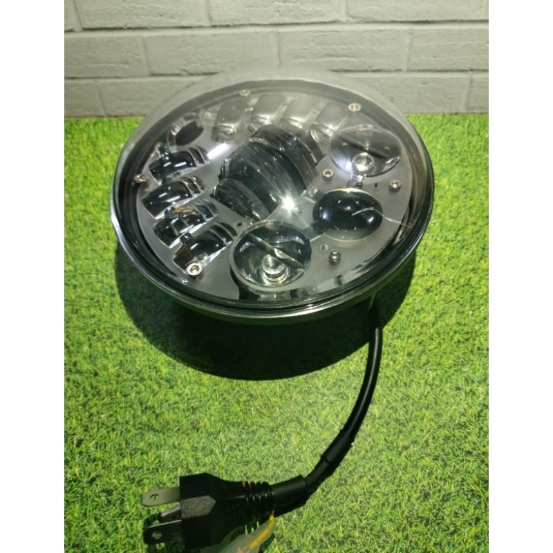 Reflektor Lampu Depan Daymaker 5.75 Inci 16 LED Kualitas Terbaik