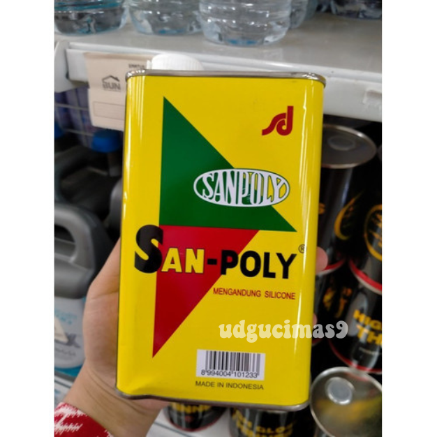 Sanpoly Polish / Cairan Pengkilap Logam / Pembersih Logam 500cc / 500ml