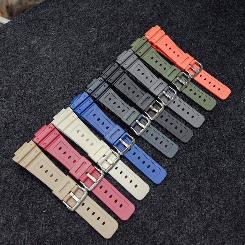 TALI JAM TANGAN CASIO GSHOCK G-SHOCK DW5000 DW5600 DW5700 DW5750E TALIJAM RUBBER STRAP DW 5600