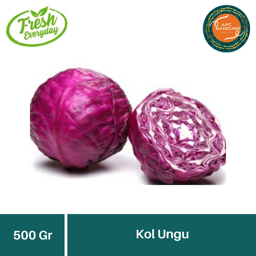 Sayur Kol Ungu Untuk Salad Segar 500gr