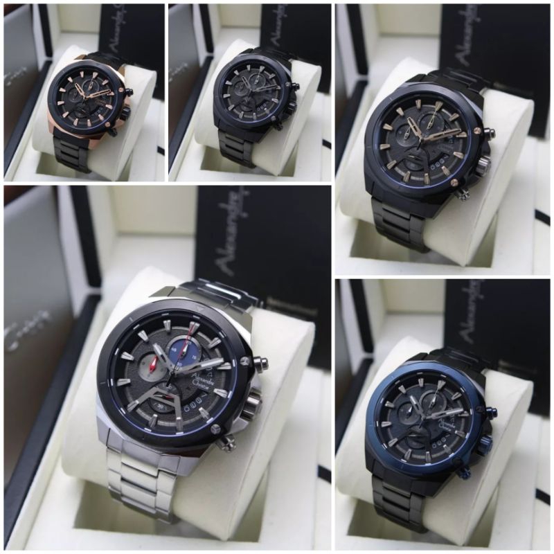 AC6651 Jam Tangan Pria Alexandre Christie AC 6651 Original