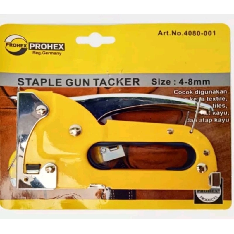 

PROHEX staple gun tacker 4-8 mm