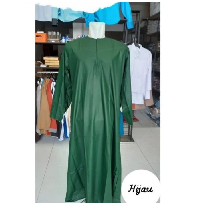 Gamis Abudhobi / Gamis Tampa Kerah / Gamis Oman alfareyhan