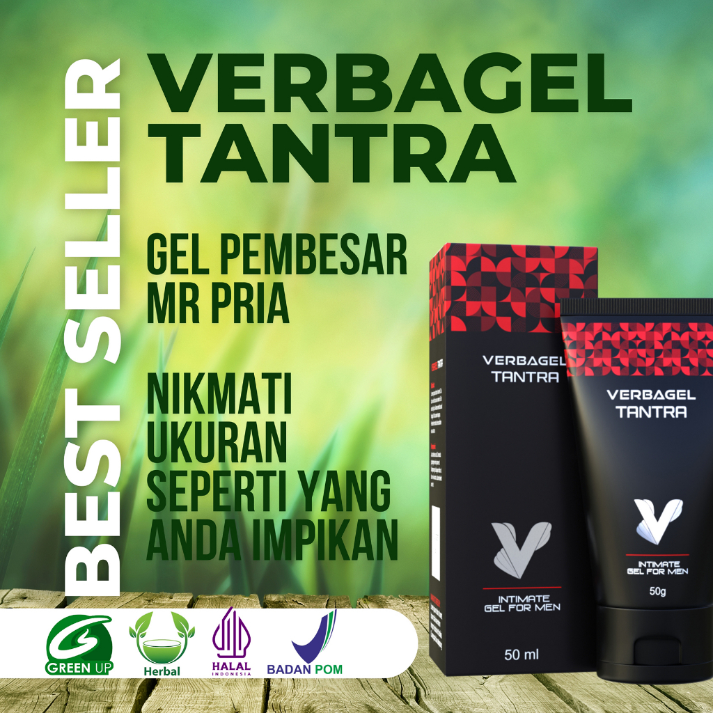 Tantra verba gel BPOM Verbagel original pembesar mr p ampuh permanen ORI DEWI SBY