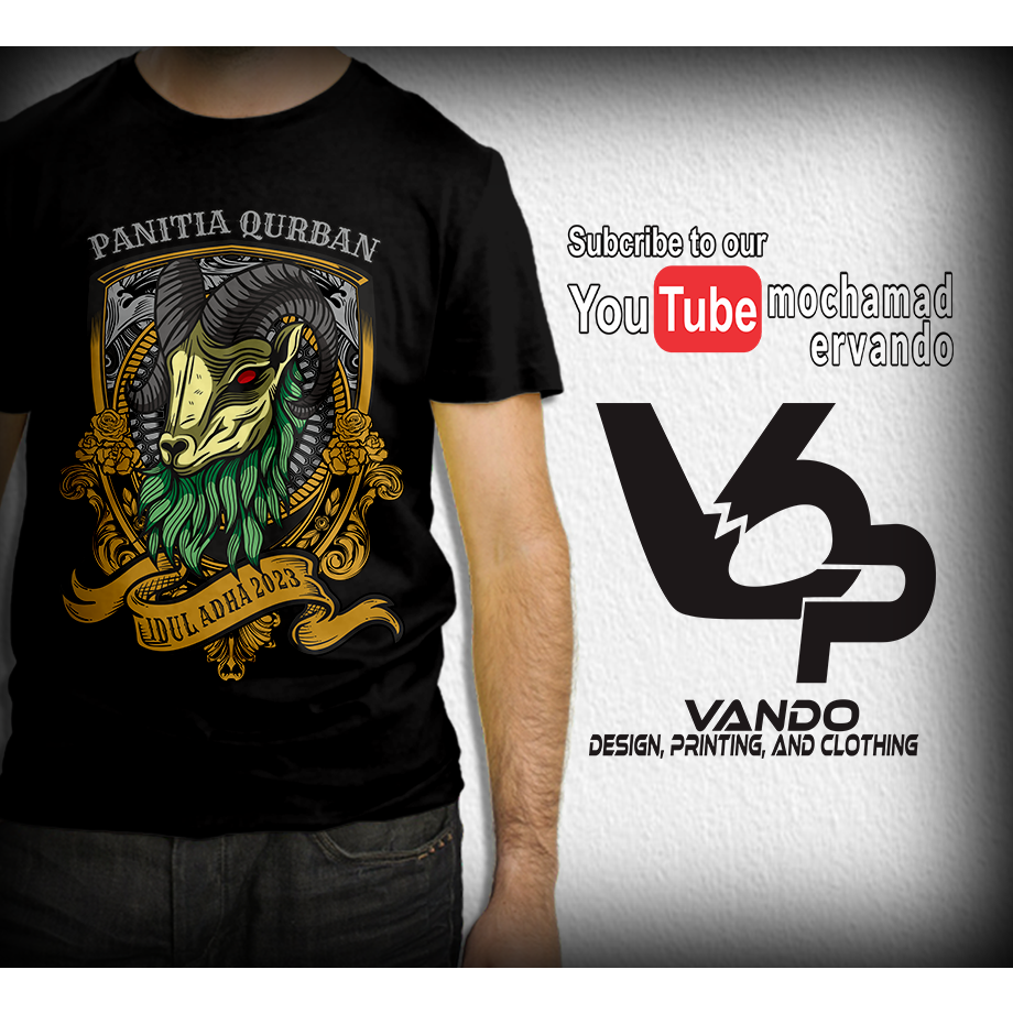 KAOS PANITIA QURBAN 4 - BAJU IDUL ADHA - T SHIRT - IDUL ADHA 2023
