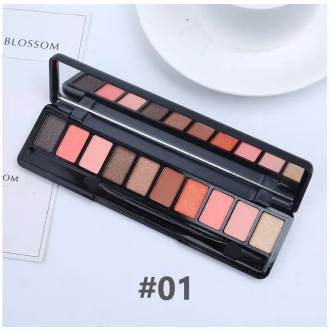 LAMEILA Lamailai Fashion Matte Eyeshadow Pallet Makeup 10 warna LML9999