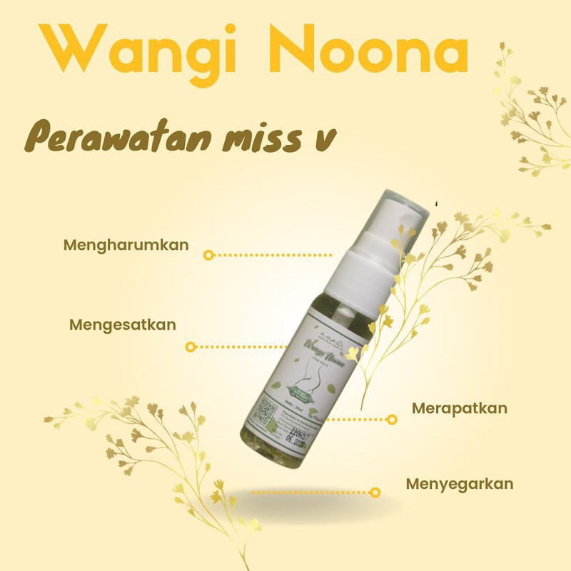 Spray Wangi Noona BPOM 25 ML By.Mama Zio