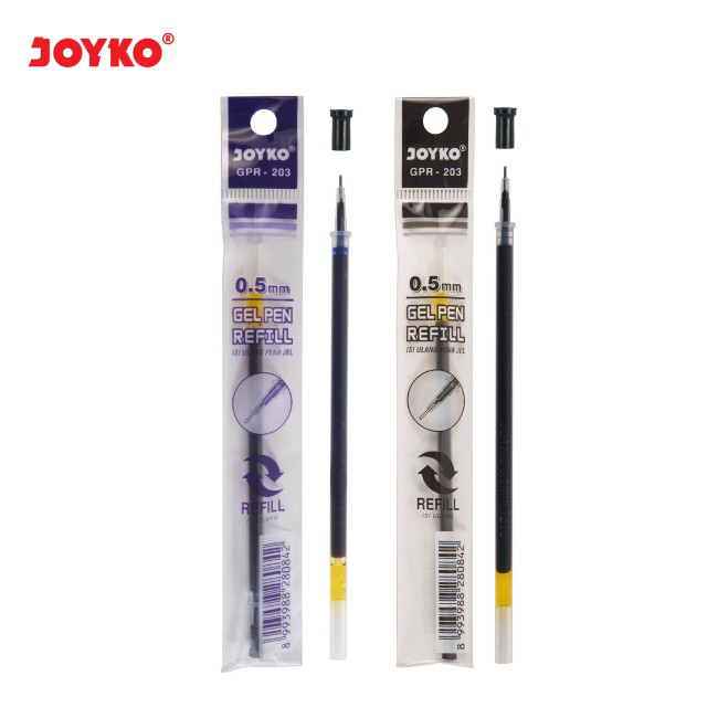 

0.5 Refill Gel Pen Joyko GPR-203 pengganti GPR 263 isi ulang JK-100NT GP-266 GP266 ATK1489JY