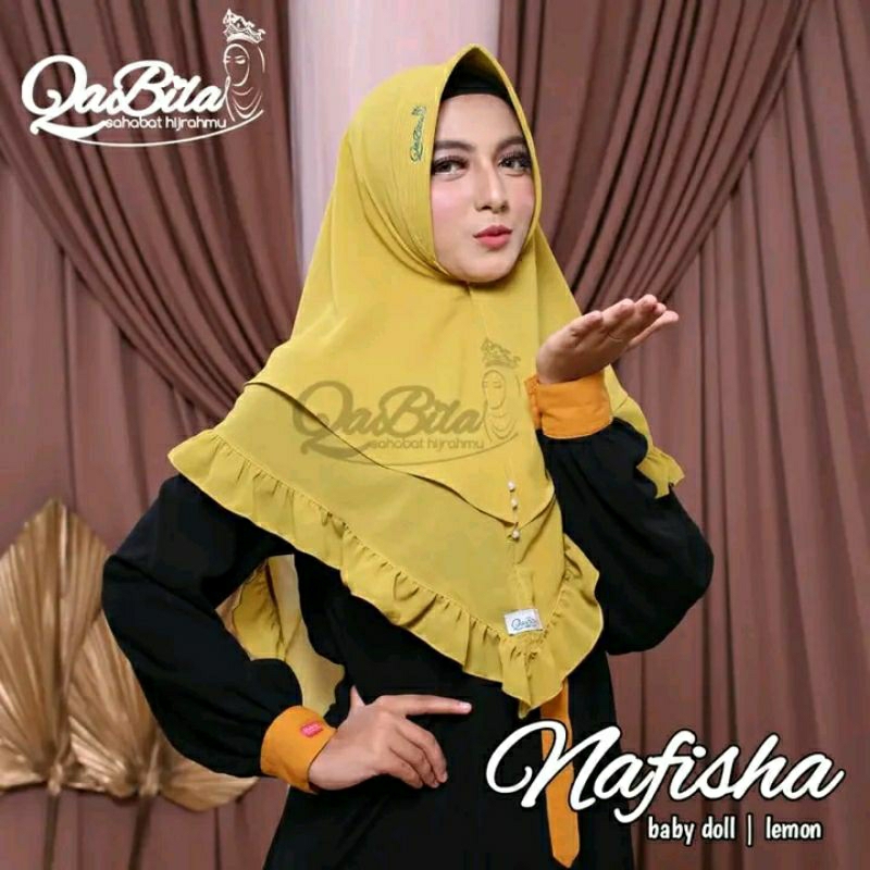 QABILA HIJAB KHIMAR NAFISHA