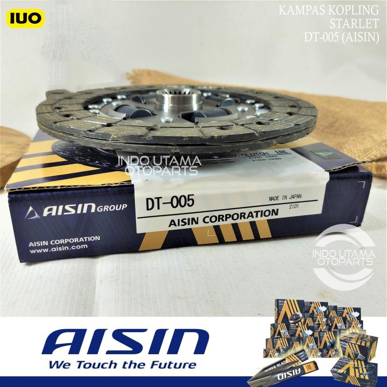 Clutch Disc Starlet EP70  EP80 Plat Kopling AISIN DT005 -JAPAN