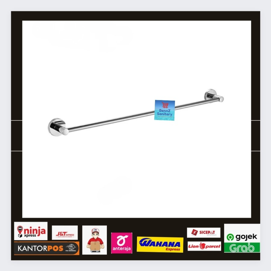 rak handuk stainless/rak handuk kamar mandi/rak handuk