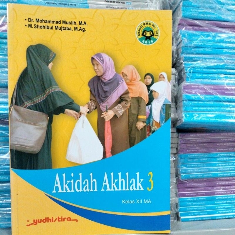 Akidah akhlak kelas 12 SMA/MA  penerbit Yudistira