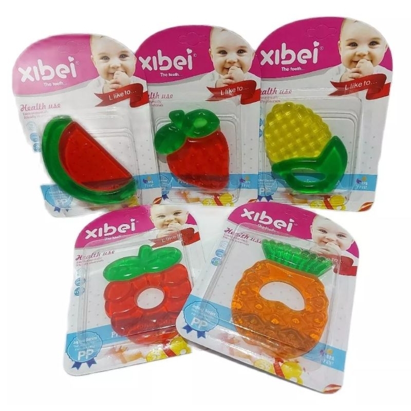 mainan gigitan bayi xibei