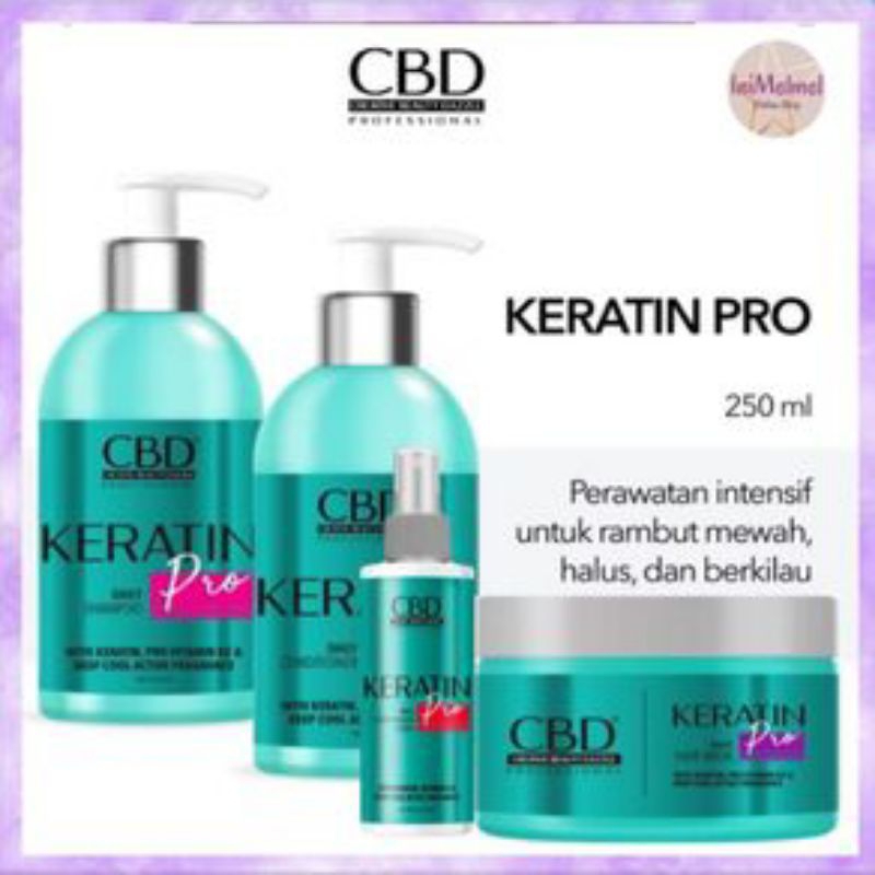 CBD Keratin Hair Mask / keratin shampo / keratin conditioner